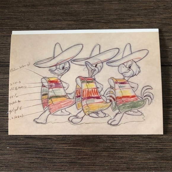 Disney Classic Movie Postcards: Mickey Mouse and Friends 5 pack. - Picture 4 of 7